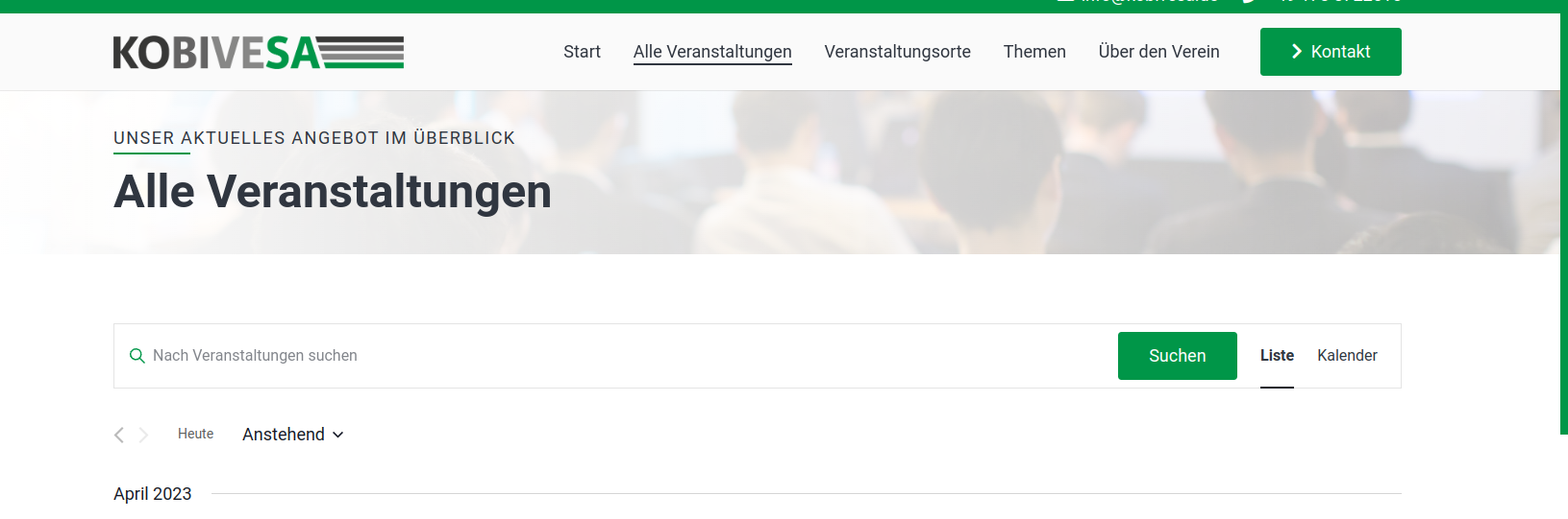 Schulung am 8.April 2023 !